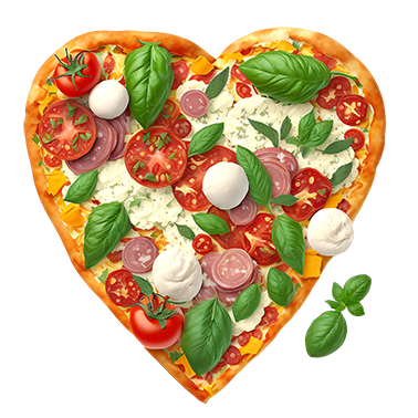 Heart Pizza
