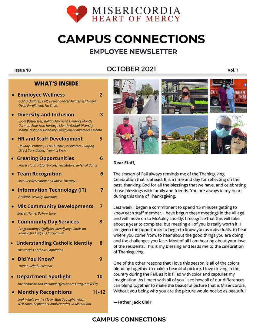 Campus Connections, October 2021