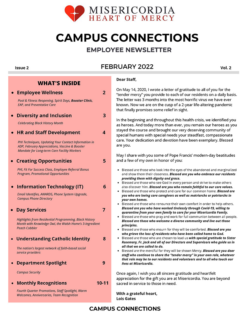 Campus Connections, April 2022
